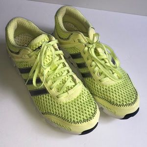 ADIDAS CLIMATE WOMENS SIZE 9 NEON TENNIS SHOES
